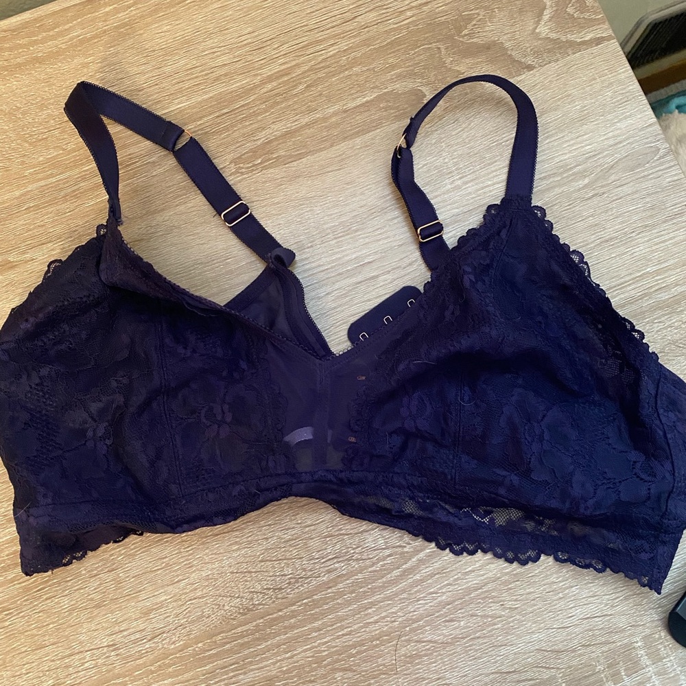 Savage x fenty blue bralette